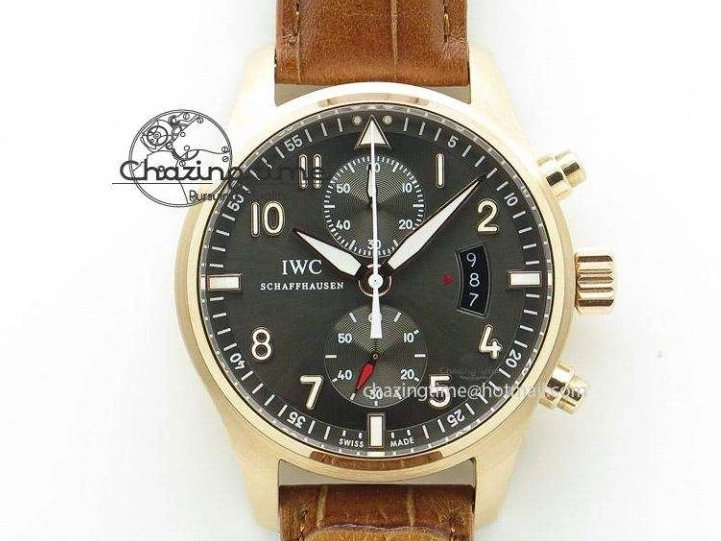 MIROTIME 0327 Aquatimer Chrono IW376702 SS BLS 1:1 Best Edition Black Dial on Black Rubber Strap A WellDesigned 7105